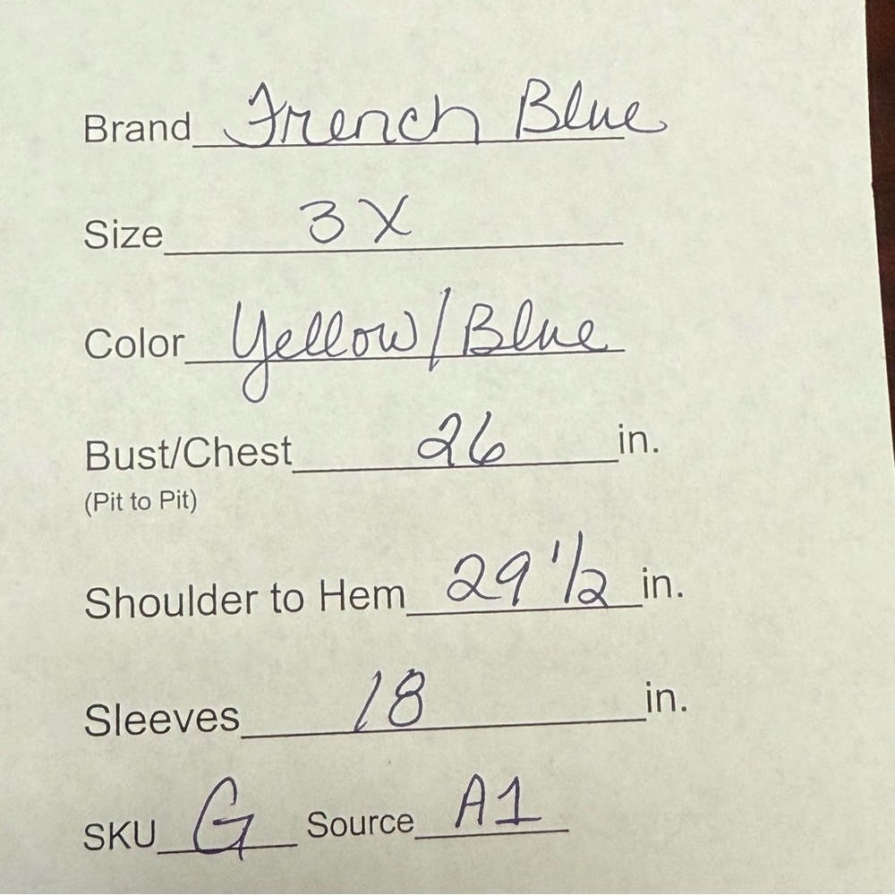 French Blue Boho Tunic Top 3X | Multicolor Aztec Print Fall Festival Blouse - Picture 8 of 8